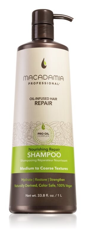 Питательный шампунь с увлажняющим эффектом Macadamia Natural Oil Nourishing Repair
Питательный шампунь с увлажняющим эффектом Macadamia Natural Oil Nourishing Repair