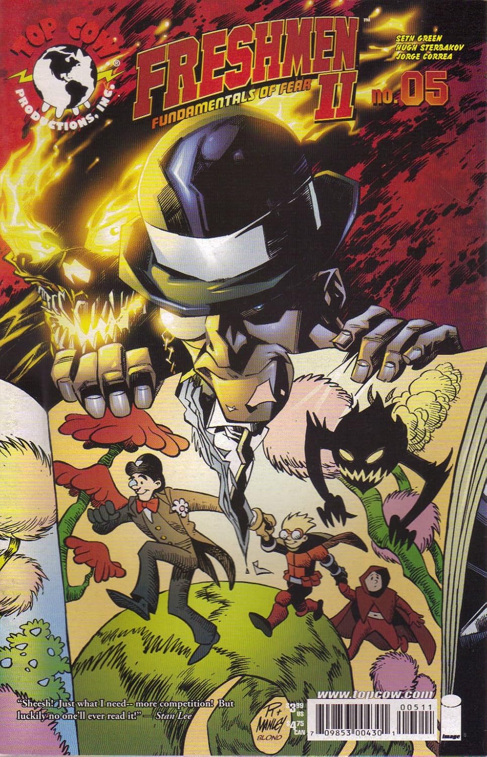 Freshmen II #5 Fundamentals of fear (2) (Top Cow Productions)
Freshmen II #5 Fundamentals of fear (2) (Top Cow Productions)