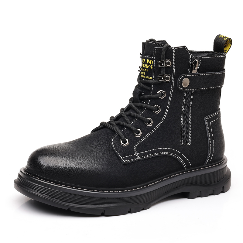 WEISHIBANGWEI Короткие мужские ботинки Martin, черные
WEISHIBANGWEI Короткие мужские ботинки Martin, черные