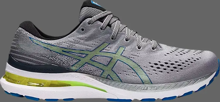 Кроссовки gel kayano 28 'sheet rock hazard green' Asics, серый
Кроссовки gel kayano 28 'sheet rock hazard green' Asics, серый