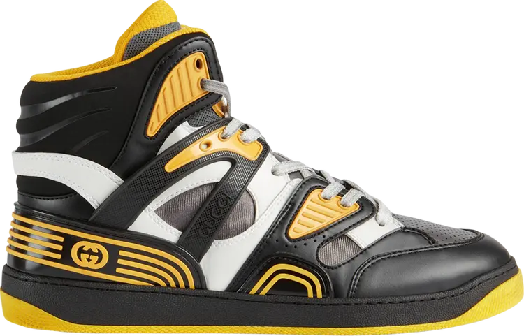 Кроссовки Gucci Basket High Black Demetra Yellow, черный
Кроссовки Gucci Basket High Black Demetra Yellow, черный