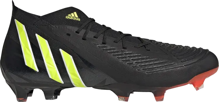Бутсы Adidas Predator Edge.1 FG 'Black Team Solar Yellow', черный 
Бутсы Adidas Predator Edge.1 FG 'Black Team Solar Yellow', черный