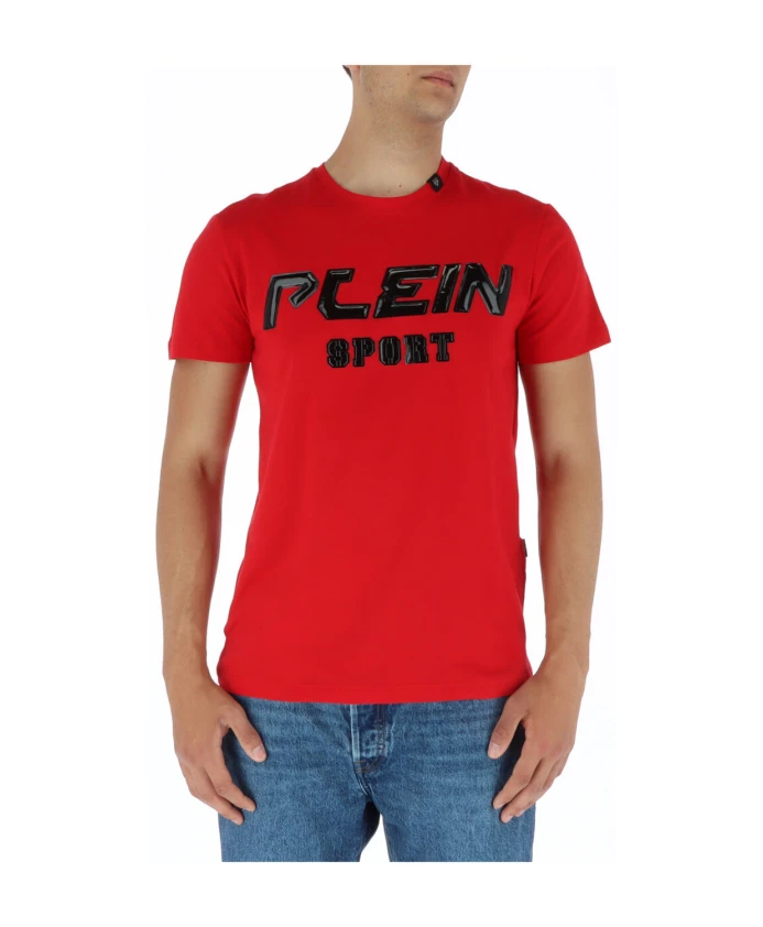 Футболка с коротким рукавом и красным принтом Plein Sport, красный
Футболка с коротким рукавом и красным принтом Plein Sport, красный