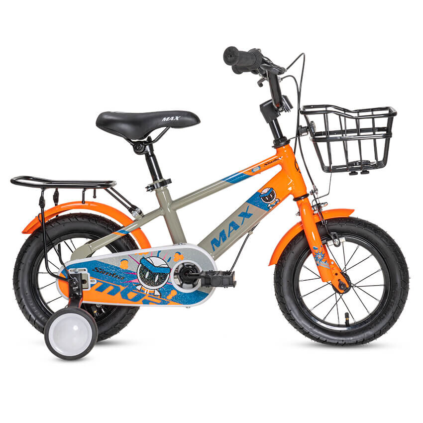 Велосипед детский MAX BIKE Simba 12", оранжевый/серый
Велосипед детский MAX BIKE Simba 12", оранжевый/серый