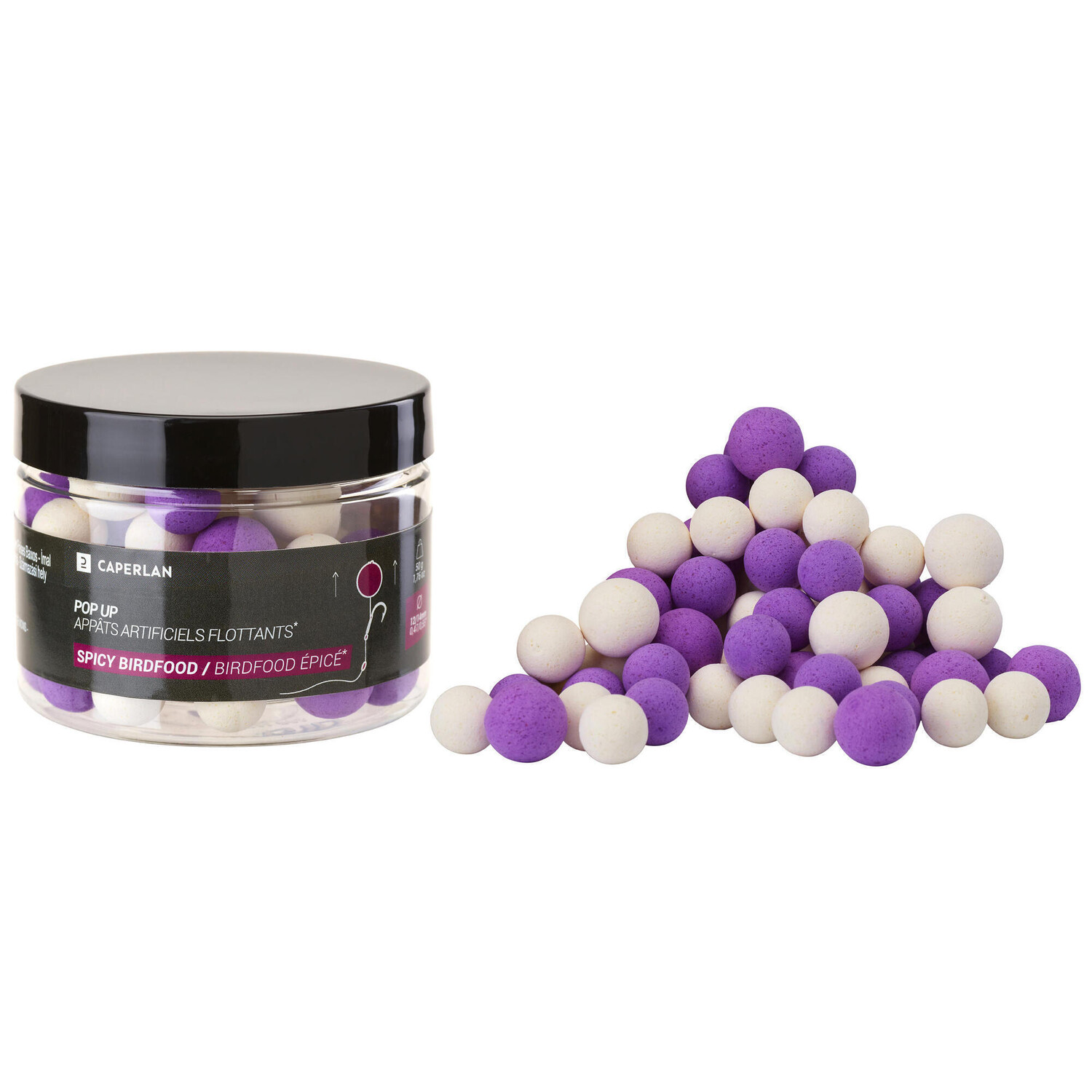 Пряный корм для птиц Pop Ups 12-14 мм CAPERLAN
Пряный корм для птиц Pop Ups 12-14 мм CAPERLAN