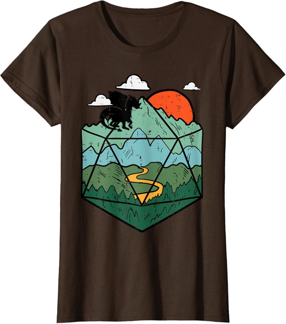 Женская футболка RPG Mountain Gamer, коричневый
Женская футболка RPG Mountain Gamer, коричневый