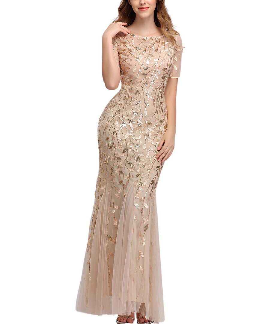 Луна Туччини Макси-платье Luna Tuccini, золотой
Луна Туччини Макси-платье Luna Tuccini, золотой