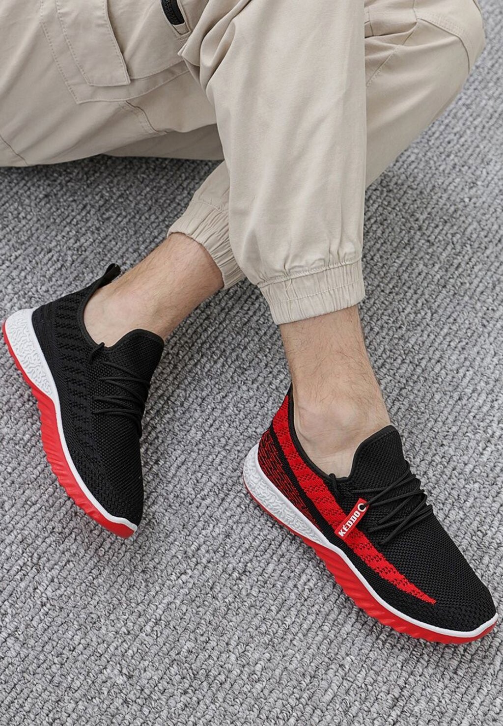 Низкие кеды Keddo, цвет black red
Низкие кеды Keddo, цвет black red