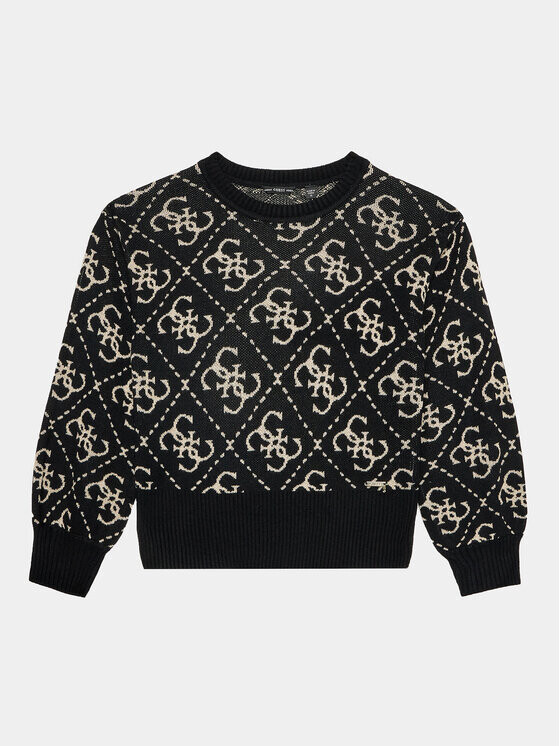 Пуловер свободного кроя Guess, черный
Пуловер свободного кроя Guess, черный