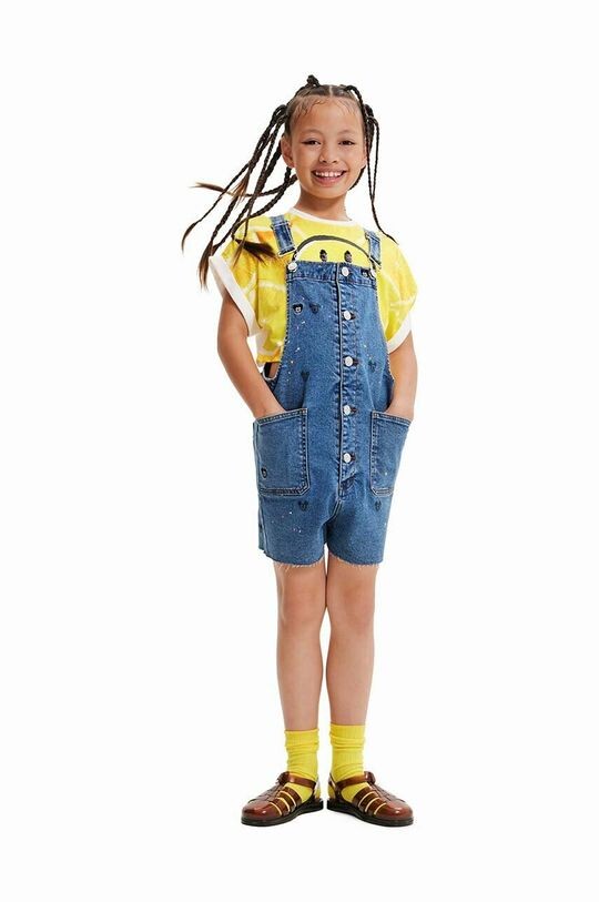 Детский джинсовый комбинезон Desigual, синий
Детский джинсовый комбинезон Desigual, синий