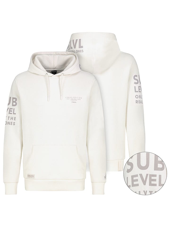 Толстовка с капюшоном Sublevel, кремовый
Толстовка с капюшоном Sublevel, кремовый