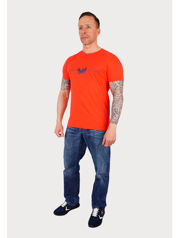 Футболка HARVEY MILLER POLO CLUB, красный
Футболка HARVEY MILLER POLO CLUB, красный