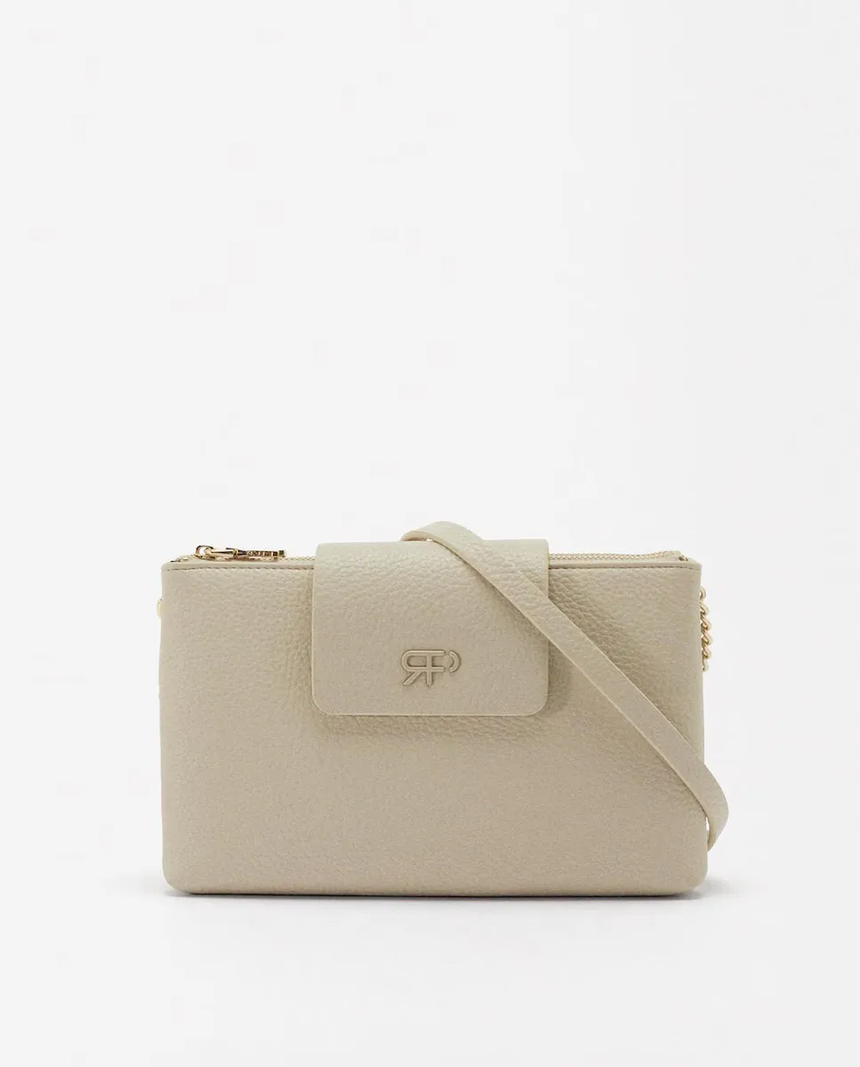 Однотонная женская сумка через плечо с клапаном и застежкой-молнией Parfois, цвет Natural
Однотонная женская сумка через плечо с клапаном и застежкой-молнией Parfois, цвет Natural