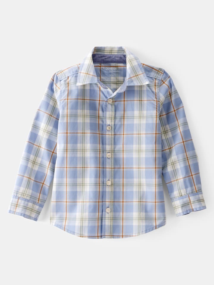 OshKosh Светло-голубая рубашка
OshKosh Светло-голубая рубашка