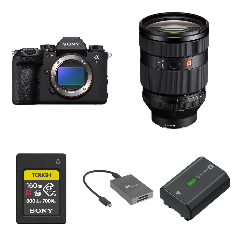 Беззеркальная камера Sony a1 II Mirrorless Camera with 28-70mm f/2 Lens and
Беззеркальная камера Sony a1 II Mirrorless Camera with 28-70mm f/2 Lens and
