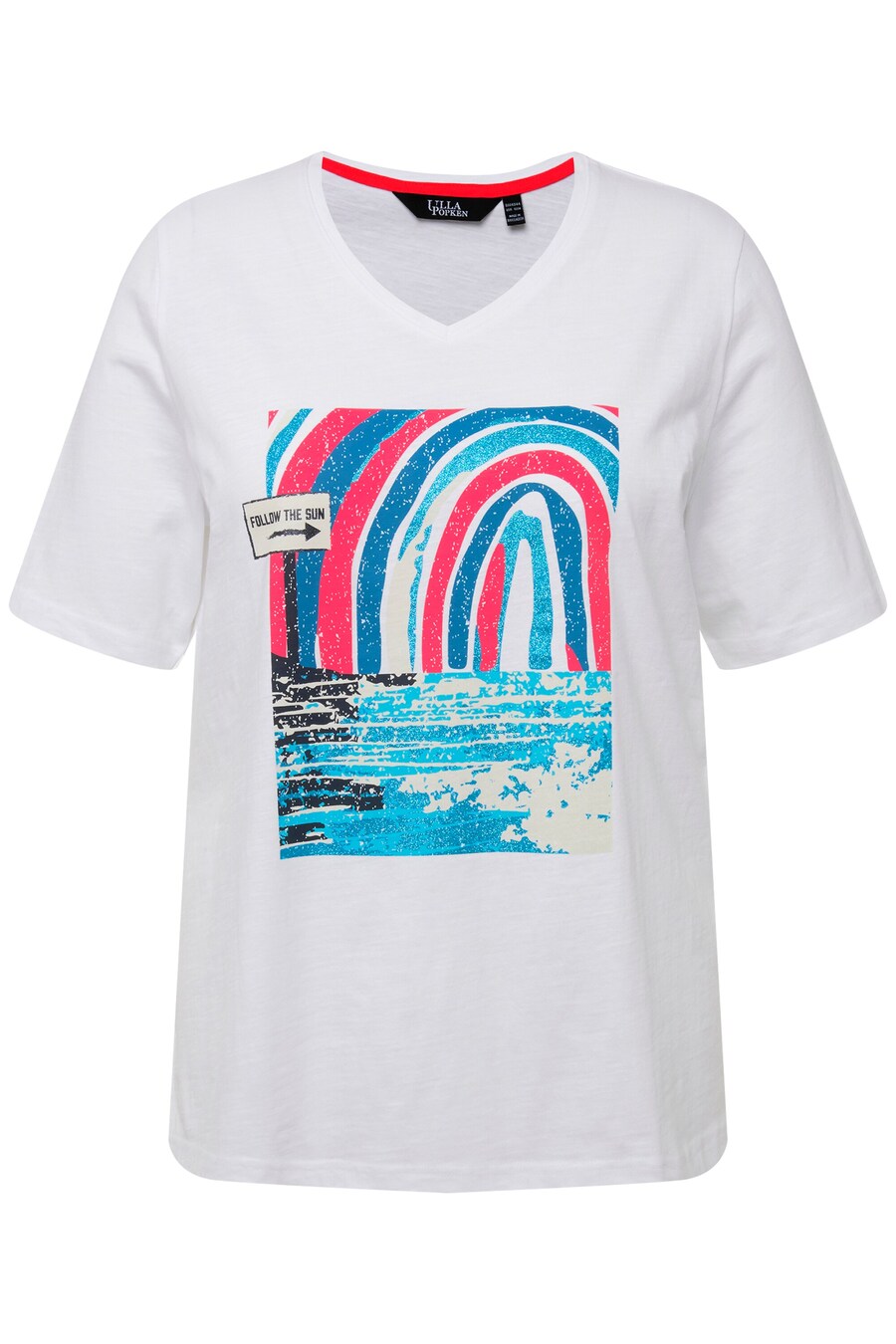 Футболка Ulla Popken, White
Футболка Ulla Popken, White