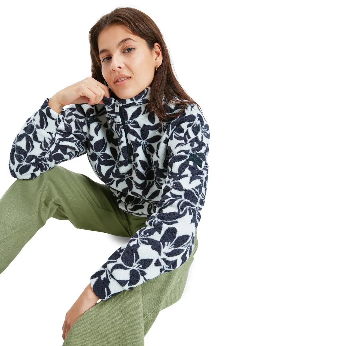 Женская флисовая толстовка Live Out Loud Roxy, мультиколор
Женская флисовая толстовка Live Out Loud Roxy, мультиколор