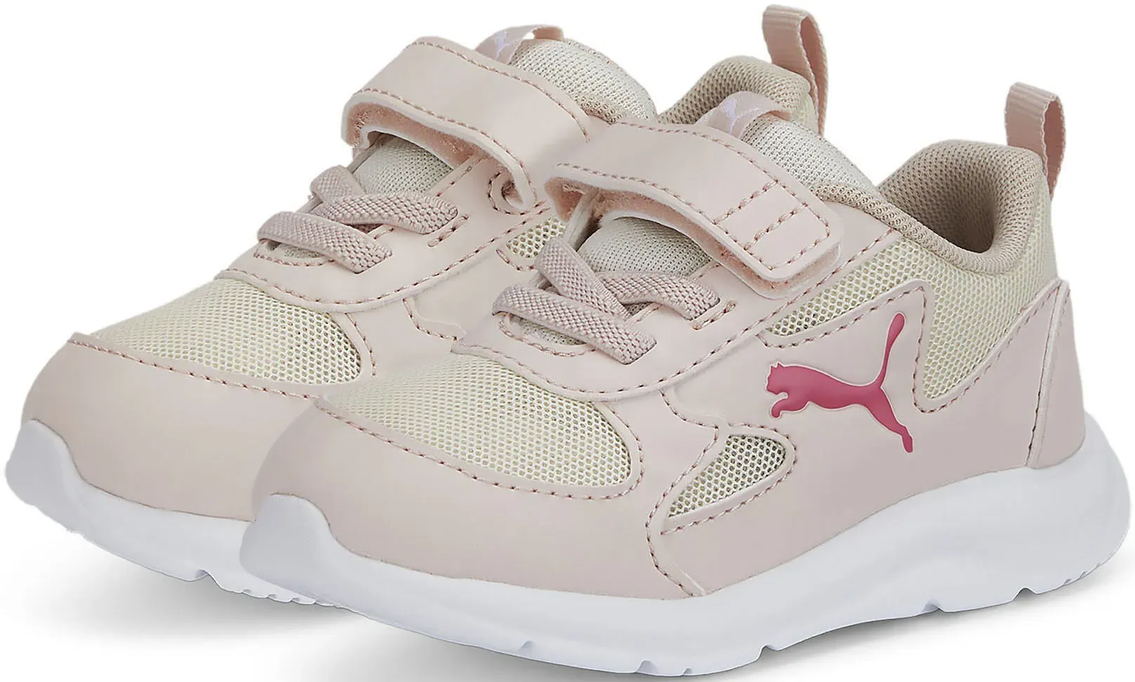 Кроссовки PUMA "FUN RACER AC INF", с застежкой-липучкой для малышей, цвет Pristine-Sunset Pink
Кроссовки PUMA "FUN RACER AC INF", с застежкой-липучкой для малышей, цвет Pristine-Sunset Pink