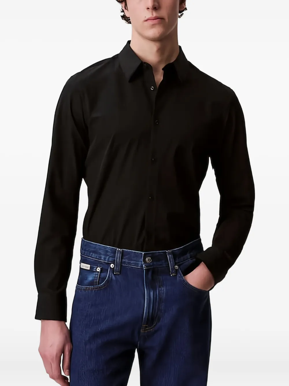 Рубашка с длинными рукавами Calvin Klein, черный
Рубашка с длинными рукавами Calvin Klein, черный