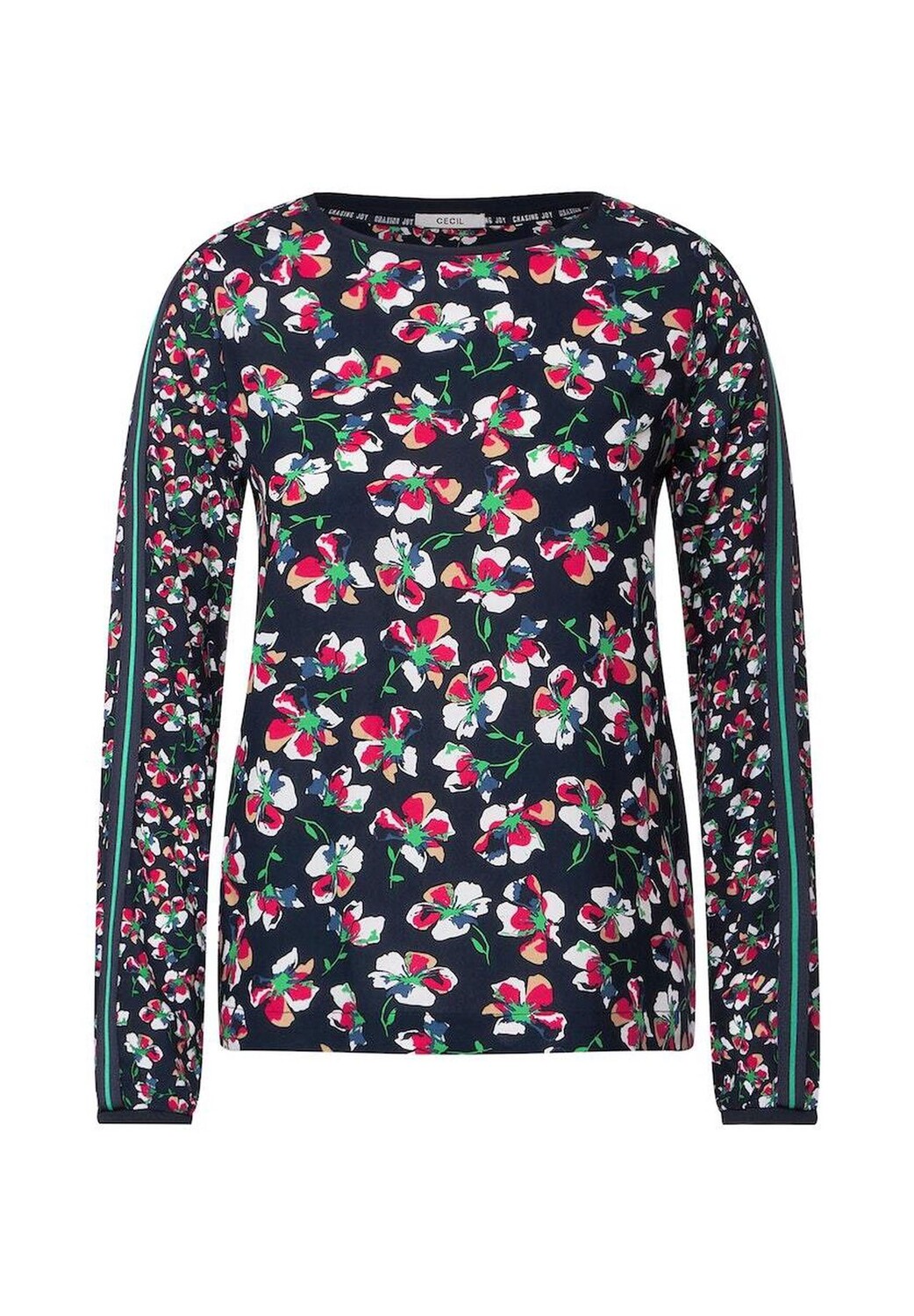 Блузка с длинными рукавами CECIL, цвет Deep Blue 
Блузка с длинными рукавами CECIL, цвет Deep Blue