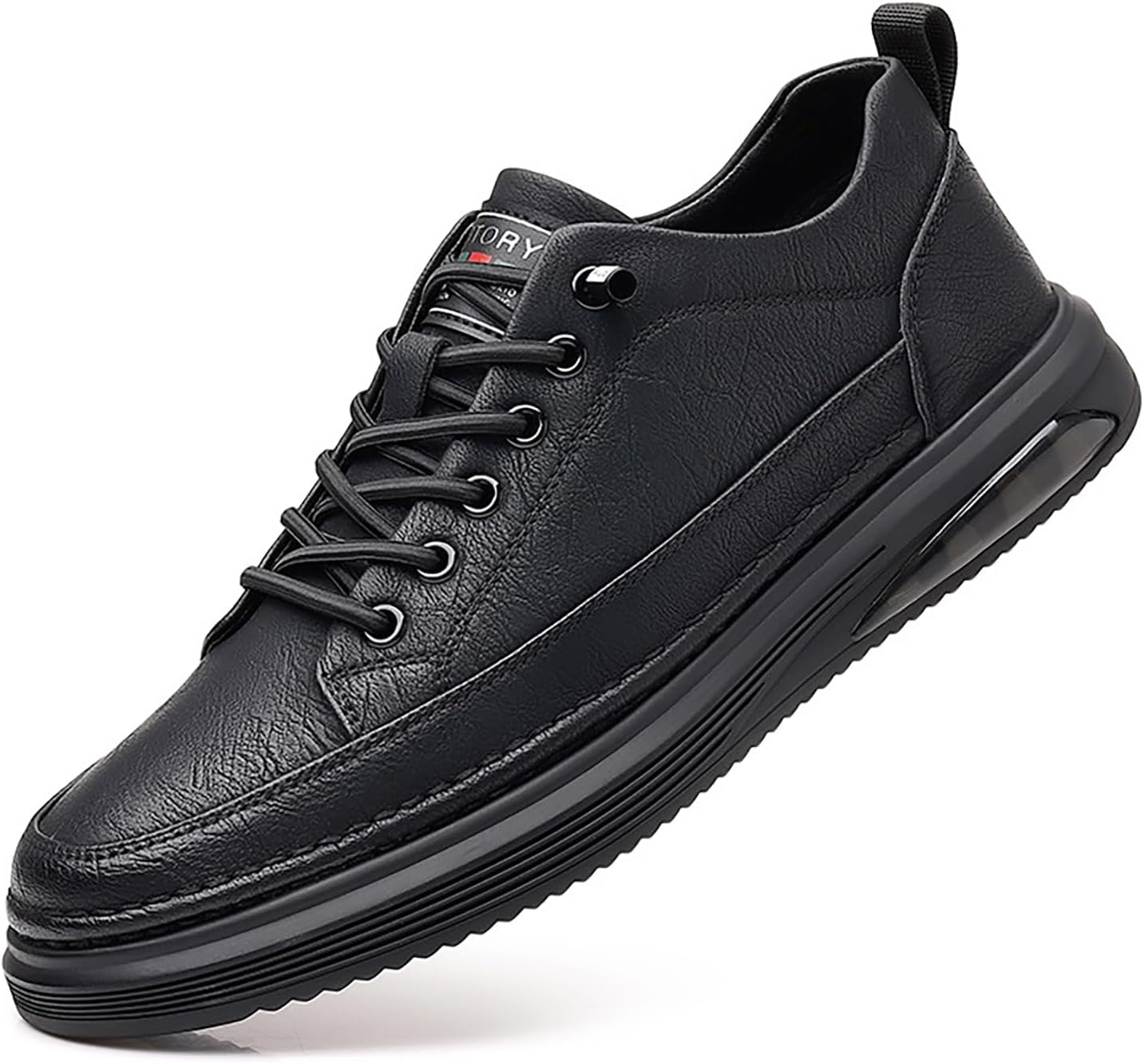 Мужские кожаные модные кроссовки простого дизайна, ручной работы, винтажные, низкие, с закругленным носком, на шнуровке с эластичной вставкой, удобные, нескользящие, классические теннисные туфли Gomehui, черный
Мужские кожаные модные кроссовки простого дизайна, ручной работы, винтажные, низкие, с закругленным носком, на шнуровке с эластичной вставкой, удобные, нескользящие, классические теннисные туфли Gomehui, черный