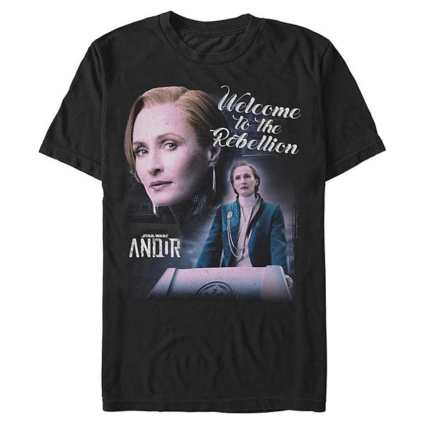 Мужская футболка Andor Welcome to the Rebellion Star Wars
Мужская футболка Andor Welcome to the Rebellion Star Wars