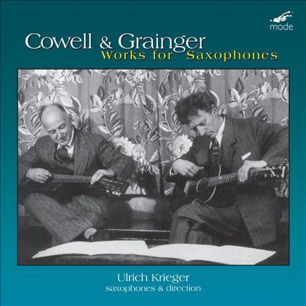 Диск CD Works For Saxophones - Henry Cowell, Percy Grainger, Ulrich Krieger
Диск CD Works For Saxophones - Henry Cowell, Percy Grainger, Ulrich Krieger