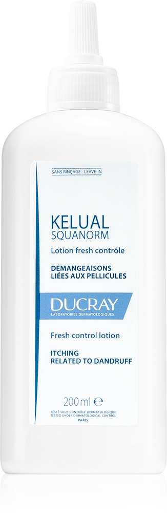 Лосьон Kelual Squanorm Fresh Control против перхоти Ducray, 200 мл
Лосьон Kelual Squanorm Fresh Control против перхоти Ducray, 200 мл