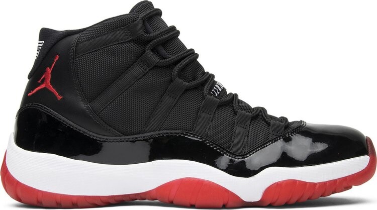 Кроссовки Air Jordan 11 Retro Bred 2012, черный 
Кроссовки Air Jordan 11 Retro Bred 2012, черный