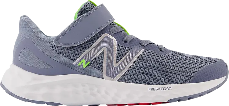 Кроссовки New Balance Fresh Foam Arishi v4 Bungee Lace Little Kid 'Arctic Grey Pixel Green', серый
Кроссовки New Balance Fresh Foam Arishi v4 Bungee Lace Little Kid 'Arctic Grey Pixel Green', серый