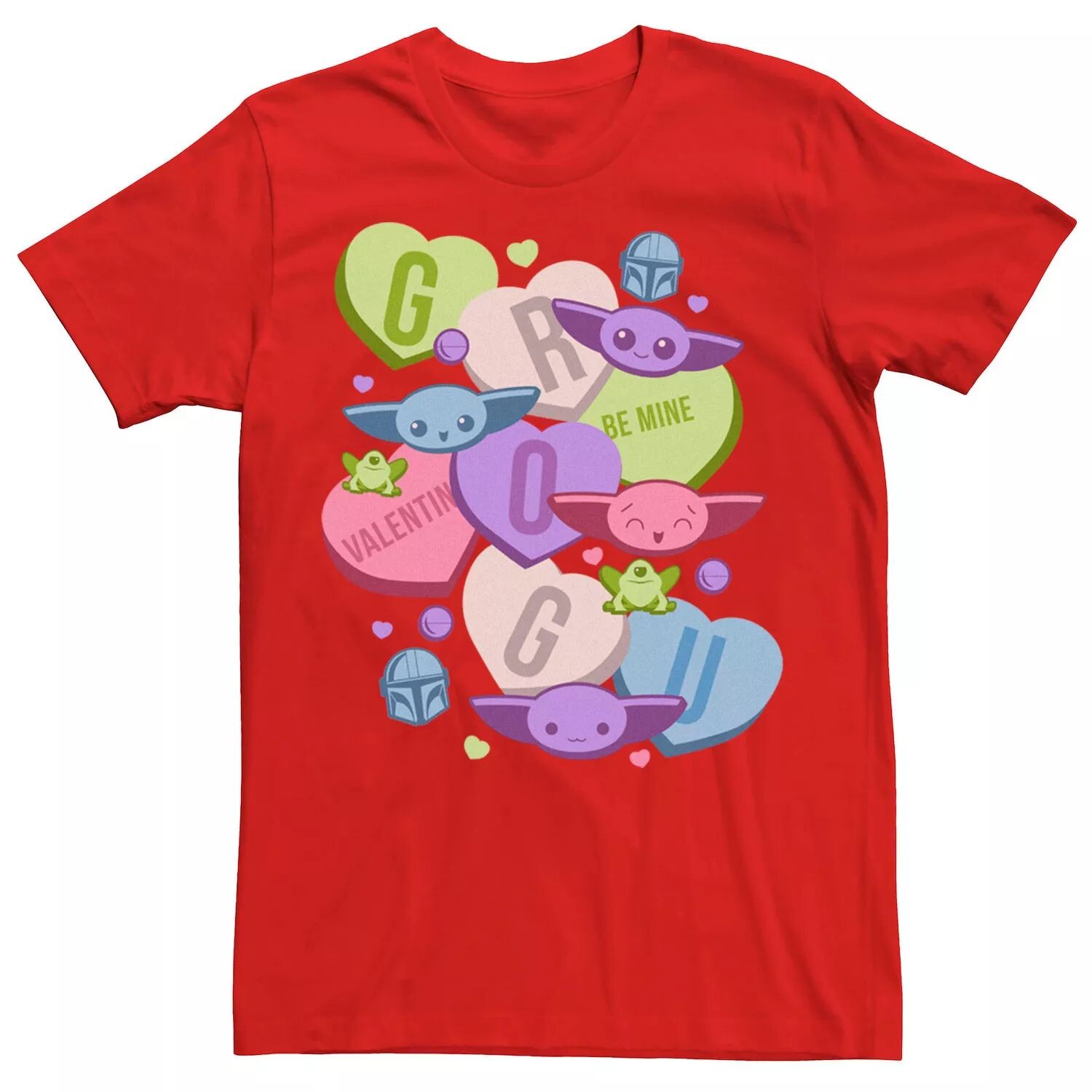 Мужская конфетная футболка «Звездные войны: Мандалорец» The Child на День святого Валентина Licensed Character
Мужская конфетная футболка «Звездные войны: Мандалорец» The Child на День святого Валентина Licensed Character