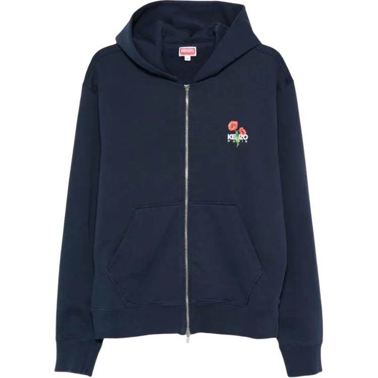 Толстовка на молнии с логотипом Kenzo, синий
Толстовка на молнии с логотипом Kenzo, синий