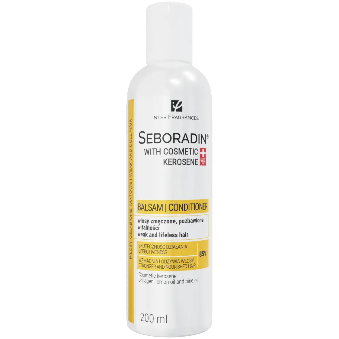 Seboradin With Cosmetic Kerosene бальзам с косметическим керосином для волос, 200 мл
Seboradin With Cosmetic Kerosene бальзам с косметическим керосином для волос, 200 мл