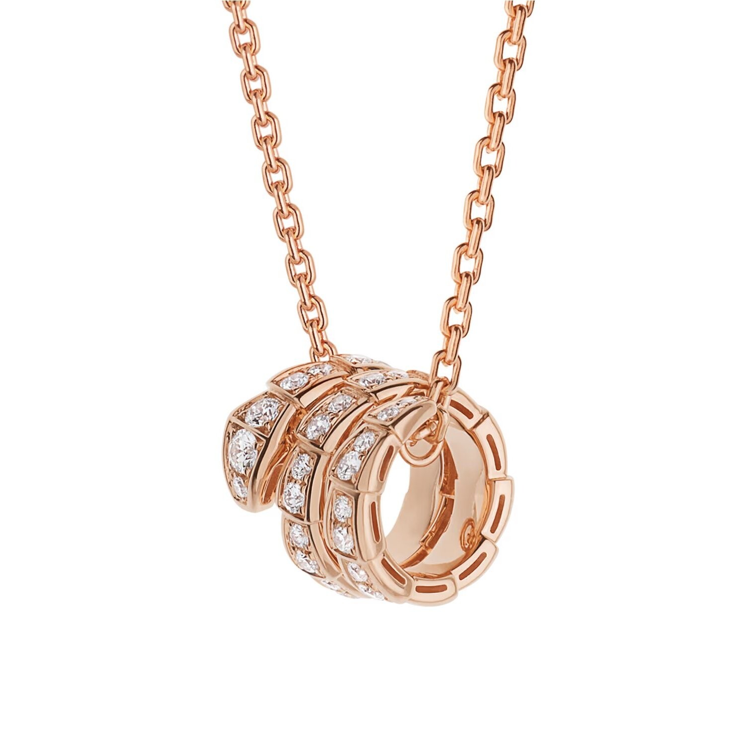 Подвеска Bvlgari Serpenti Viper, розовое золото/бриллианты
Подвеска Bvlgari Serpenti Viper, розовое золото/бриллианты