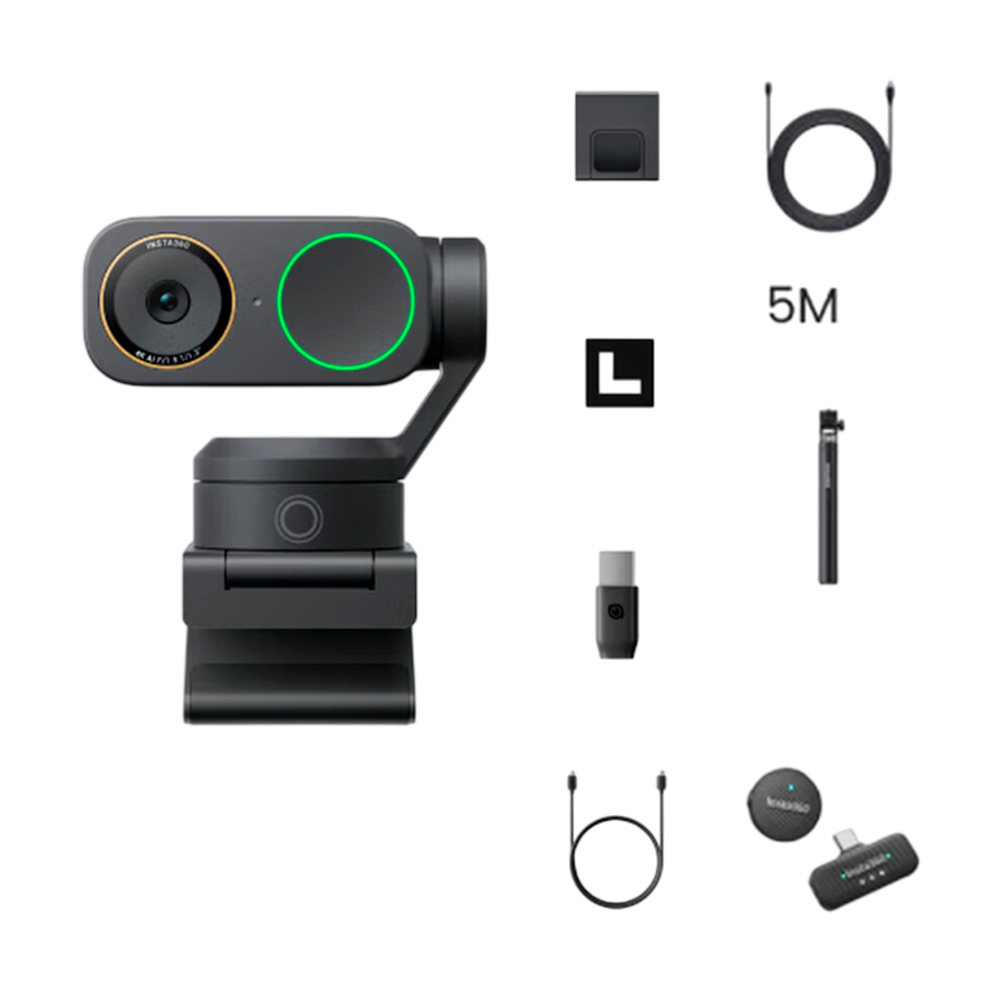 Веб-камера Insta360 Link 2 Pro, Almighty live broadcast, 4К, черный
Веб-камера Insta360 Link 2 Pro, Almighty live broadcast, 4К, черный