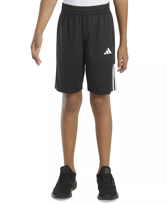 Шорты Sereno с эластичным поясом для мальчиков старшего возраста adidas, черный