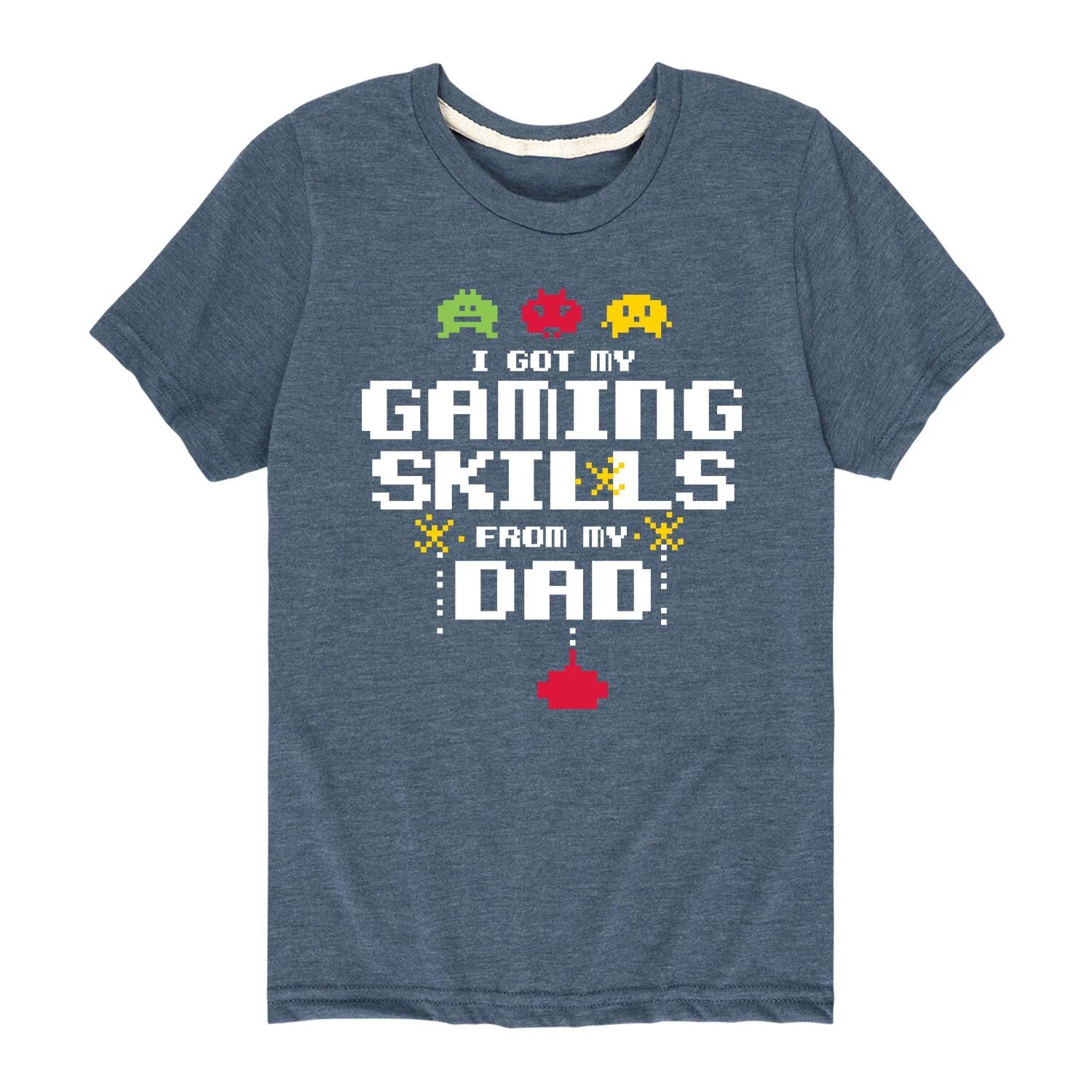 Мальчики 8–20 лет. Игровые навыки я получил от футболки отца. Licensed Character, синий
Мальчики 8–20 лет. Игровые навыки я получил от футболки отца. Licensed Character, синий