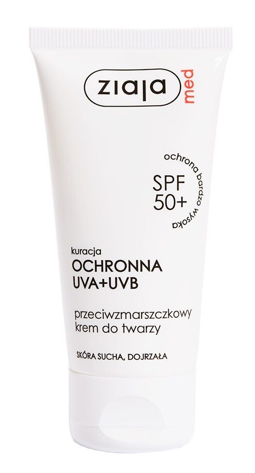 Ziaja Med Ochrona Bardzo Wysoka SPF50+ защитный крем с фильтром, 50 ml
Ziaja Med Ochrona Bardzo Wysoka SPF50+ защитный крем с фильтром, 50 ml