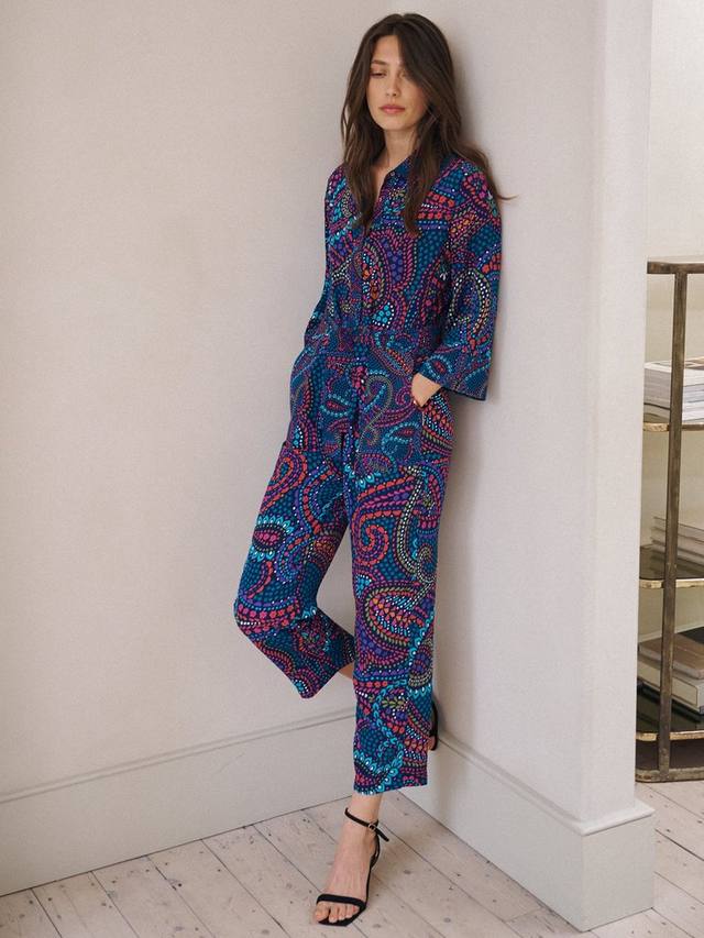 Прыгун Pip Star с принтом пейсли из шелка NRBY, Multi
Прыгун Pip Star с принтом пейсли из шелка NRBY, Multi