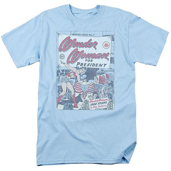 Футболка с коротким рукавом DC Comics Wonder Woman for President Licensed Character
Футболка с коротким рукавом DC Comics Wonder Woman for President Licensed Character