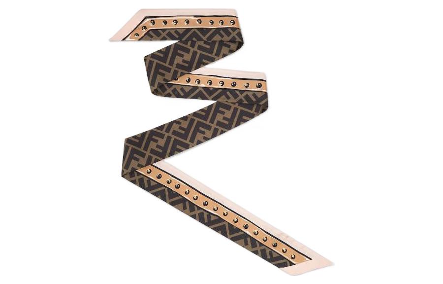 FENDI Шелковый шарф Brown, Коричневый, FENDI Шелковый шарф Brown
FENDI Шелковый шарф Brown, Коричневый, FENDI Шелковый шарф Brown