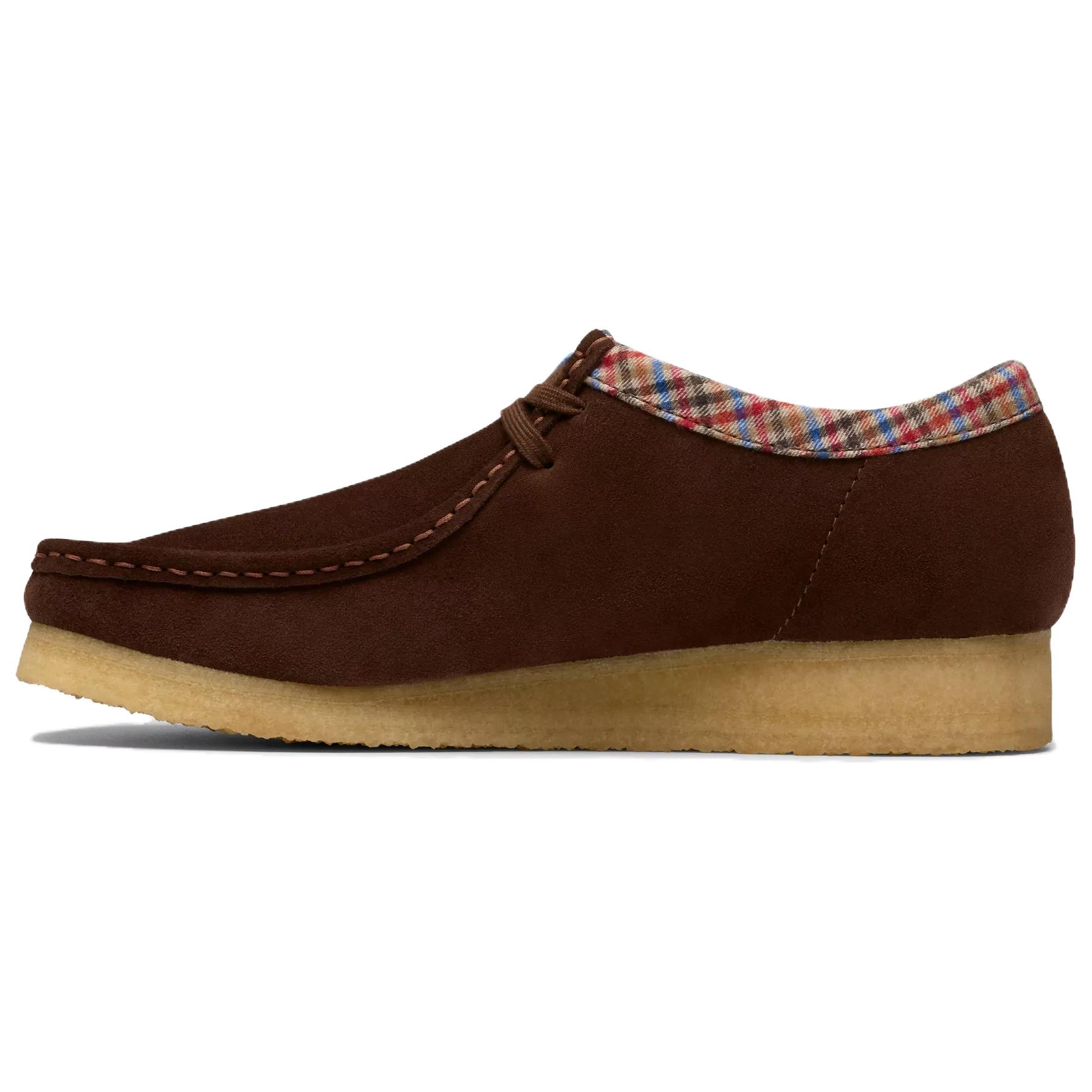 Оригинальные ботинки с отделкой из замши check Clarks, коричневый
Оригинальные ботинки с отделкой из замши check Clarks, коричневый