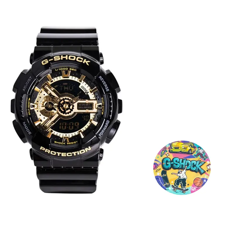 CASIO Часы Men Liquid Crystal/Analog Dual Display Series Gold Watch
CASIO Часы Men Liquid Crystal/Analog Dual Display Series Gold Watch