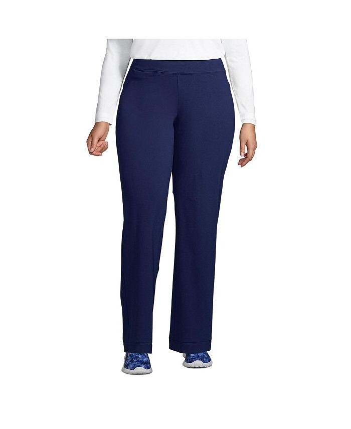 Брюки больших размеров с морской звездой, средней посадкой, прямые брюки с эластичной резинкой на талии Lands' End, синий
Брюки больших размеров с морской звездой, средней посадкой, прямые брюки с эластичной резинкой на талии Lands' End, синий