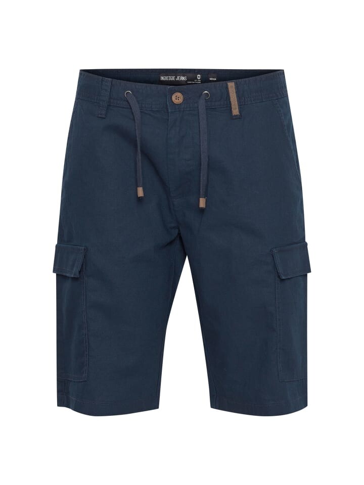 Тканевые шорты INDICODE, синий
Тканевые шорты INDICODE, синий