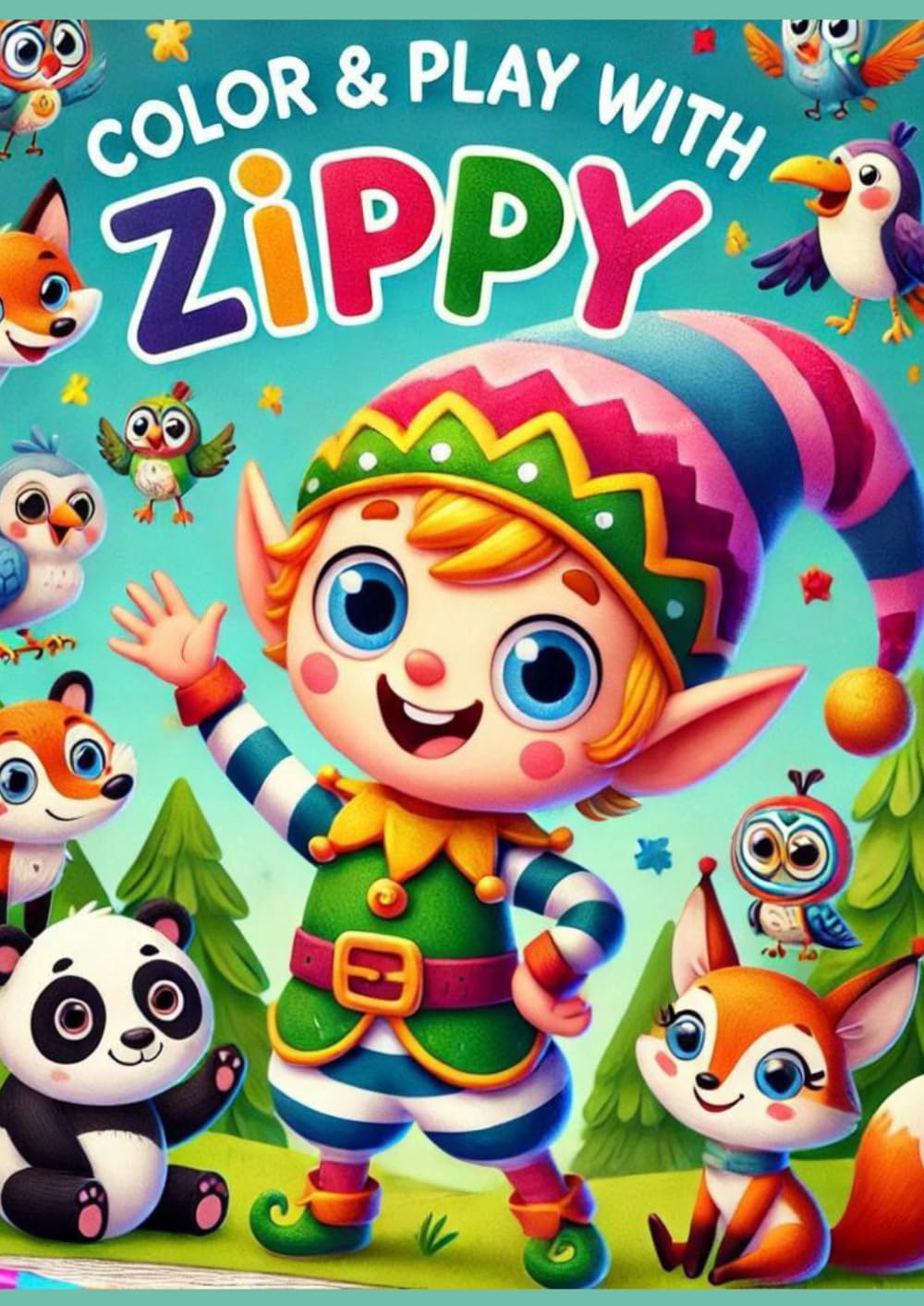 Color & Play with Zippy (Independently published)
Color & Play with Zippy (Independently published)
