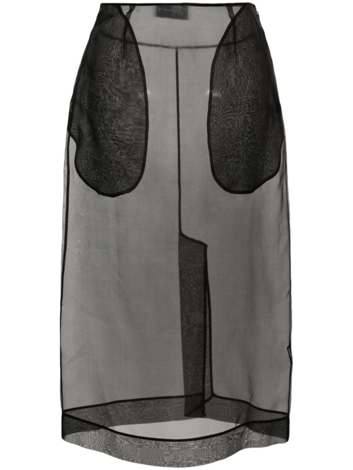 Simone Rocha прозрачная юбка-карандаш миди, черный
Simone Rocha прозрачная юбка-карандаш миди, черный