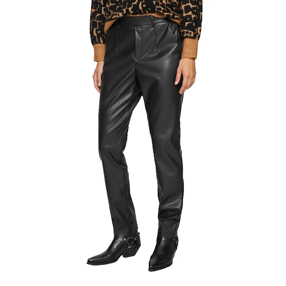 Брюки с высокой талией Vila Dagmar Varone Coated, черный
Брюки с высокой талией Vila Dagmar Varone Coated, черный