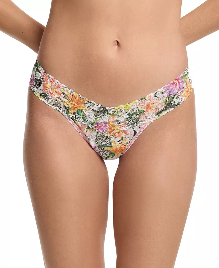 Женские трусы-стринги с кружевом и принтом Signature, низкая посадка Hanky Panky, мультиколор
Женские трусы-стринги с кружевом и принтом Signature, низкая посадка Hanky Panky, мультиколор