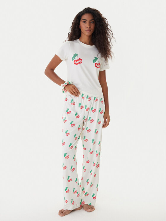 Пижама regular fit JCLPJ225515 Juicy Couture, экрю
Пижама regular fit JCLPJ225515 Juicy Couture, экрю